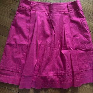 White House Black Market Pink Fuchsia Skirt